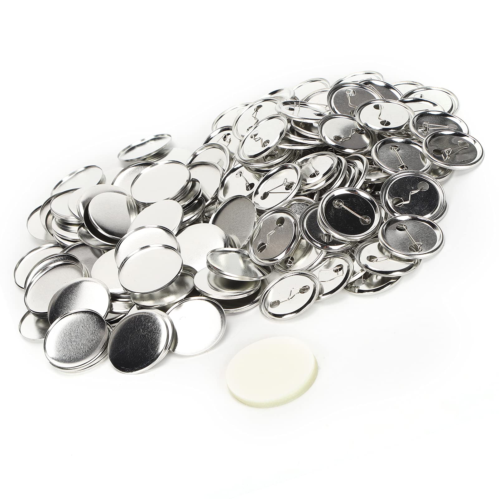 Odznaka 58Mm Narzędzie do Tworzenia Plakietek 1000 szt. 100 szt. Pusty Przycisk Przypinki 44Mm 1,7 Cala Okrągła Odznaka Bezpieczeństwa Godło Medal Części Dostaw dla Diy