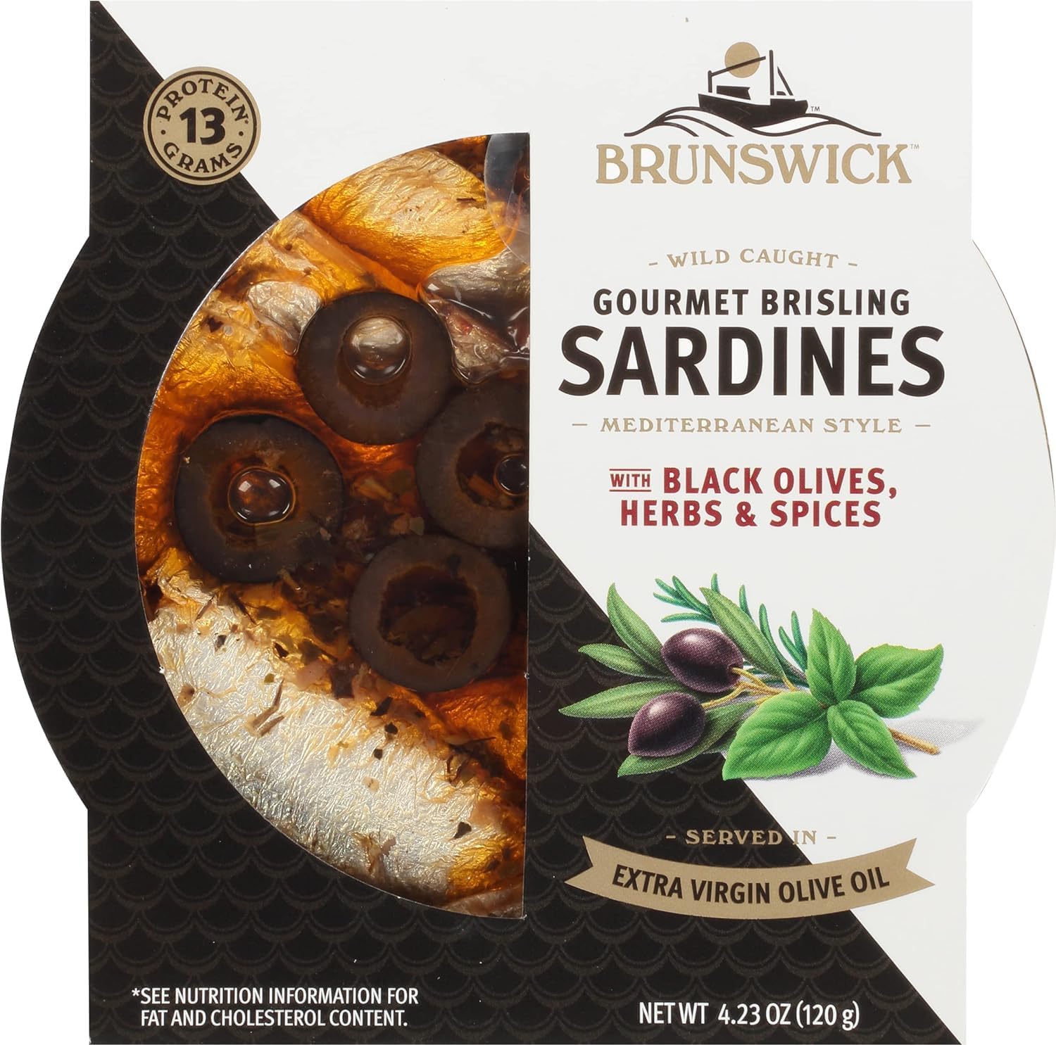 Crown Prince Two Layer Brisling Sardines in Extra Virgin