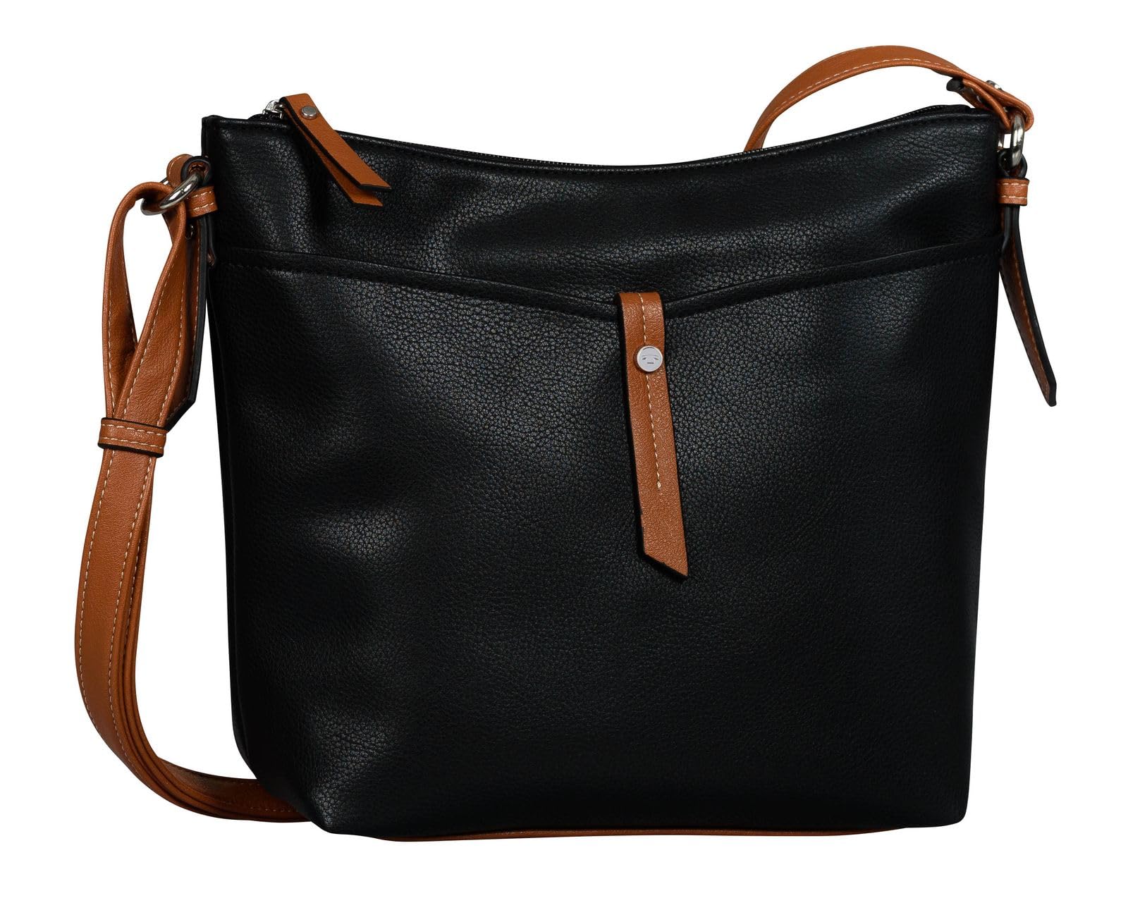 Tom Tailor Acc Novara Women’s Cross-Body Bag, Black (Schwarz), 28x25x8.5 Centimeters (W x H x L)