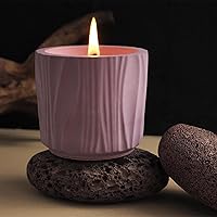 Vista 4 de Caja de almacenamiento de maceta suculenta de rayas redondas, moldes de resina epoxi de yeso, tarro de vela simplicidad, molde de silicona