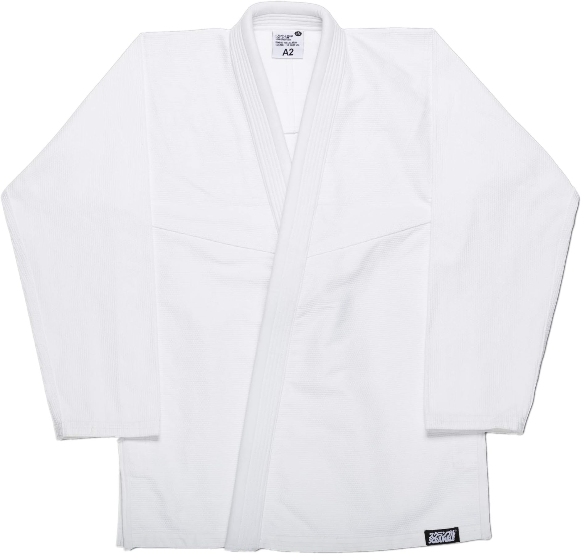 Scramble “Standard Issue - Semi Custom” BJJ Gi - White