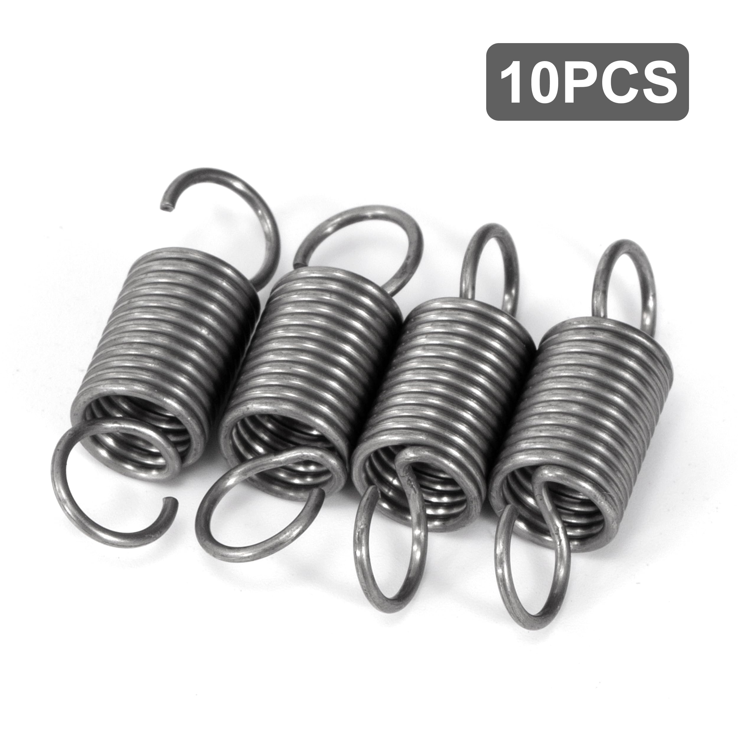 Ressort De Traction 35mm Acier Inoxydable - Diamètre Fil 0.8mm Force 1.76kg - Lot De 10 Pièces