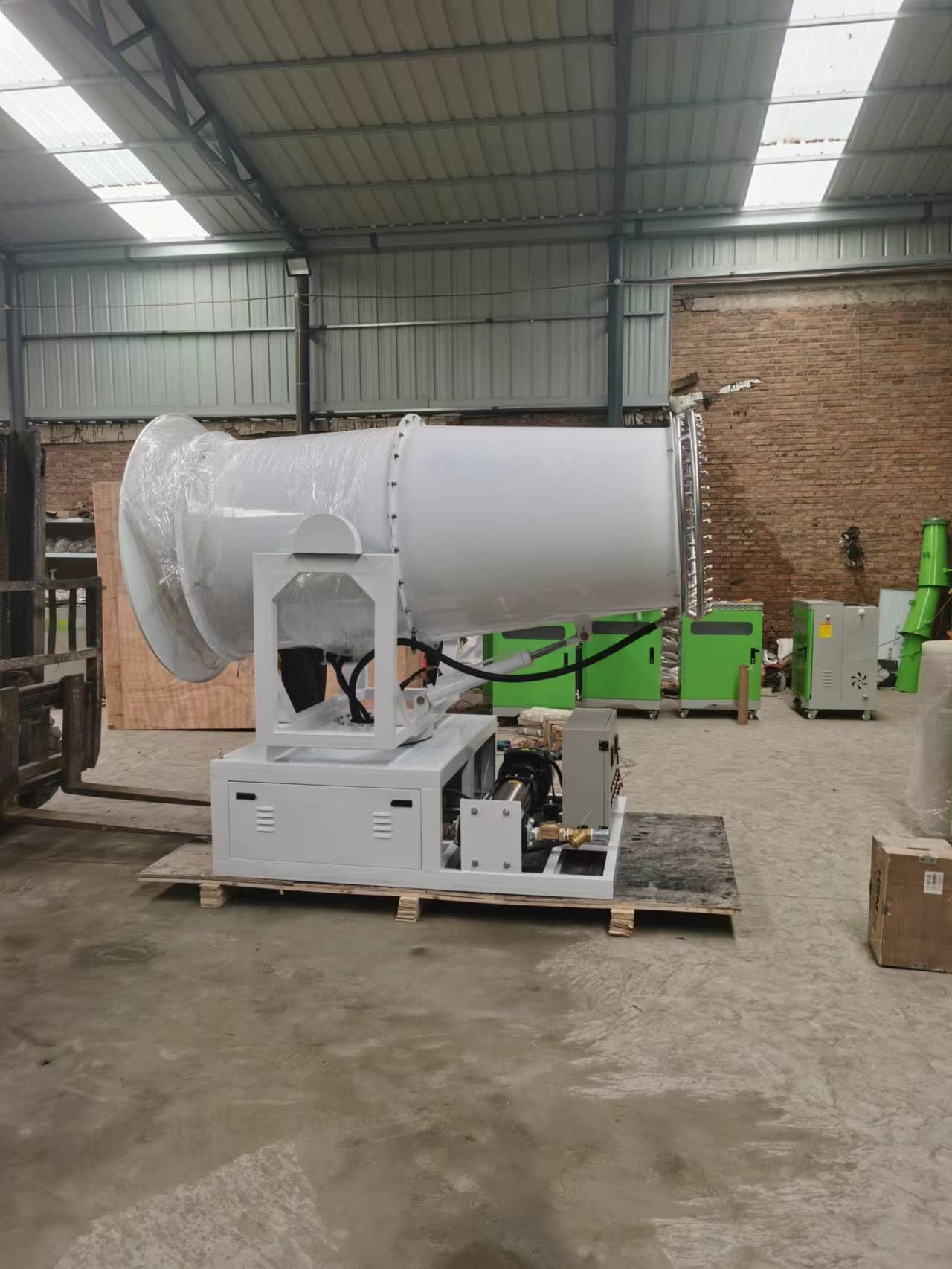 80 meter industrial fog cannon high-pressure humidifier powerful water mist sprayer suitable for construction sites mining areas and