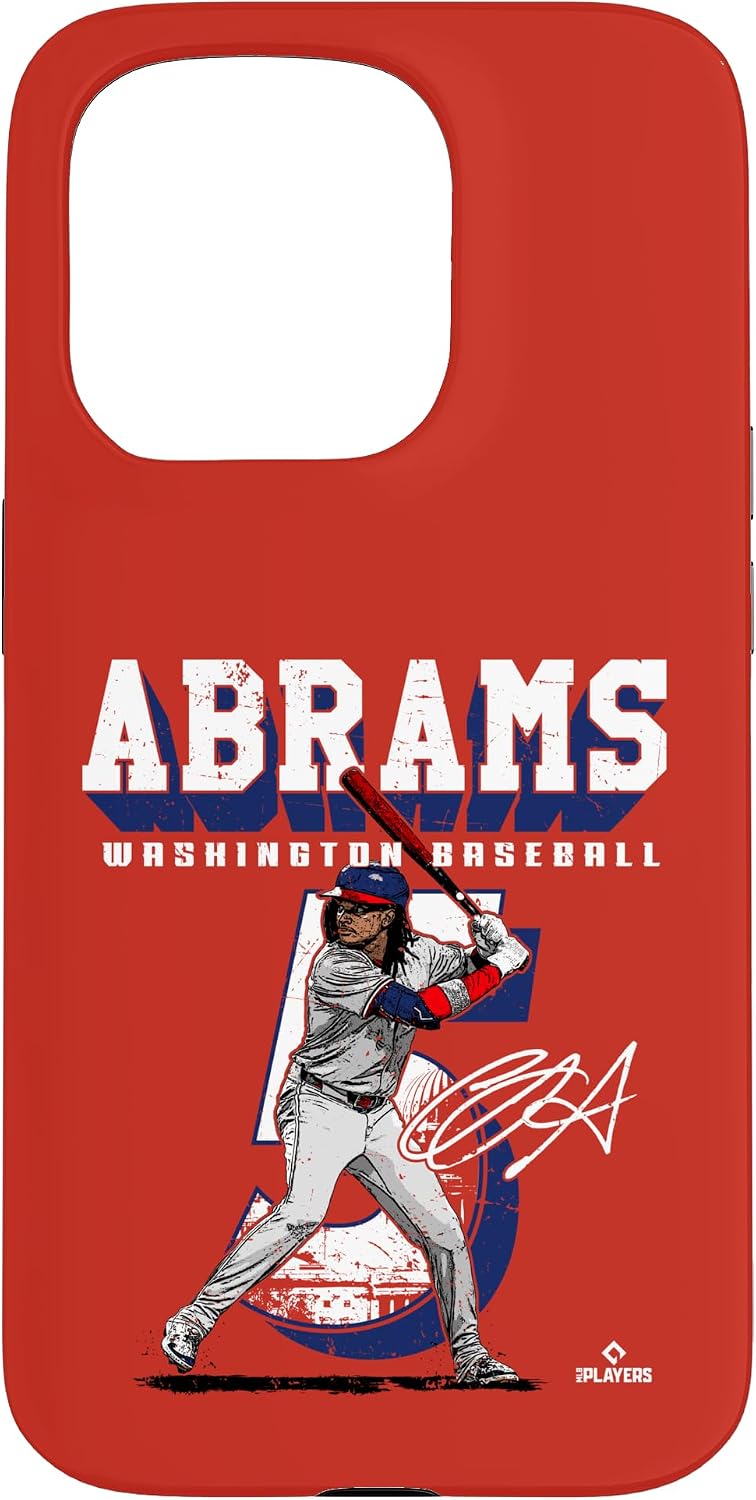 CJ Abrams | Washington Baseball Players | MLBCJA204M Case for iPhone 15 Pro