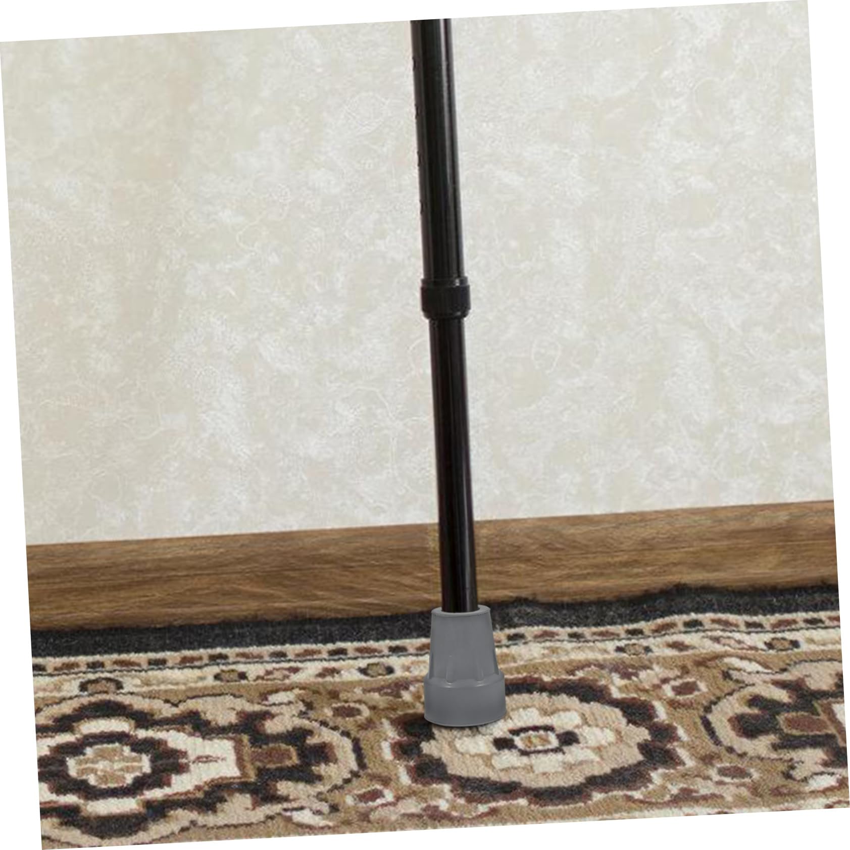 Alfombrilla Antideslizante Para Muletas Consejos Para Andadores Puntas De Caña Reemplazo De Puntas De Andador Muletas De Repuesto Caucho Grey 6 Piezas X 4