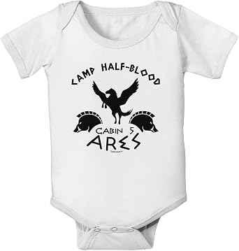 TOOLOUD Camp Half Blood Cabin 5 Ares Baby Romper Bodysuit