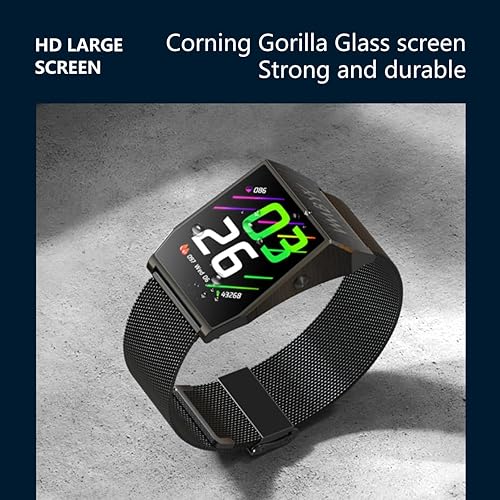 Miniatura 6 de WMBYY Rastreador de actividad física con frecuencia cardíaca 247, oxígeno en sangre, presión arterial y monitor de sueño, 24 modos deportivos,