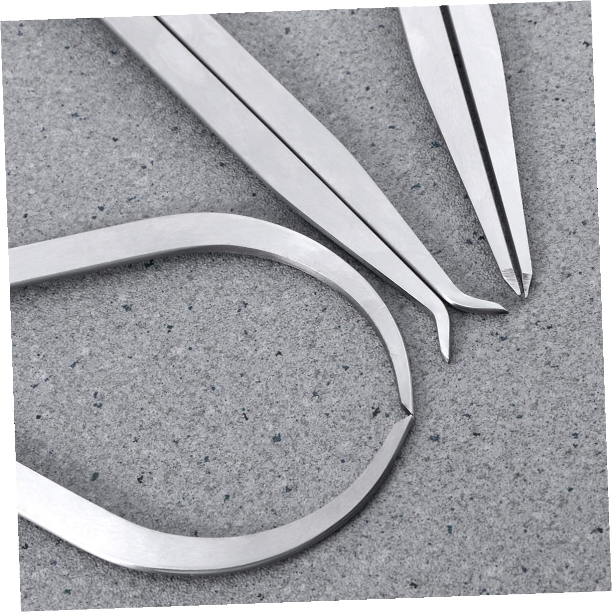 8 Inch 3 Piece Caliper Set for ID OD Measuring and Precise Transfer | Carbon Steel Construction, Fast Tension Nut Adjustment, Groove Thickness Checking, Silver Finish