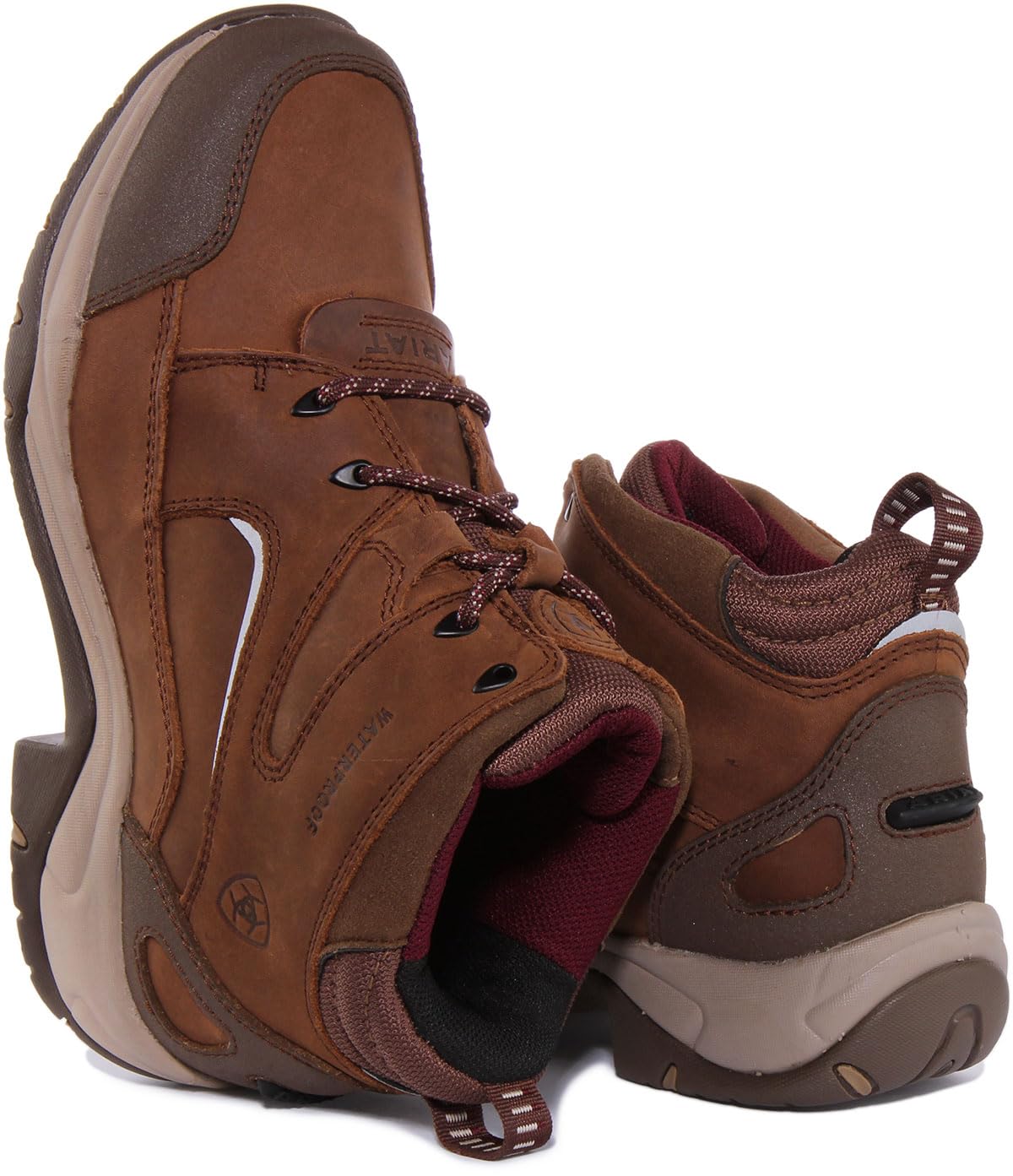 ARIAT Stivali Donna Telluride II H20 Marrone Palm -