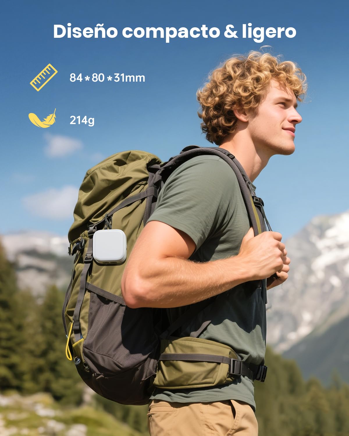 Eventek Lámpara Solar de Camping 4000LM 10000mAh LED Recargable IP65 Impermeable
