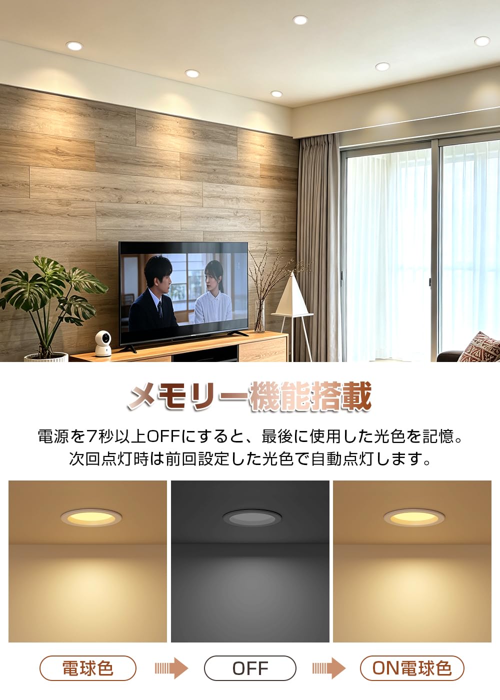 Amazon.co.jp: C-J-W 屋内用LEDダウンライト 天井埋込型 埋込穴100φ