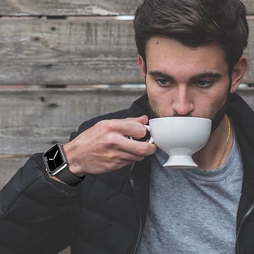 Miniatura 6 de Correa de reloj deportiva compatible con Apple Watch Band de 1.496 in 1.575 in 1.614 in 1.654 in 1.732 in 1.772 in 1.929 in, correa de repuesto de