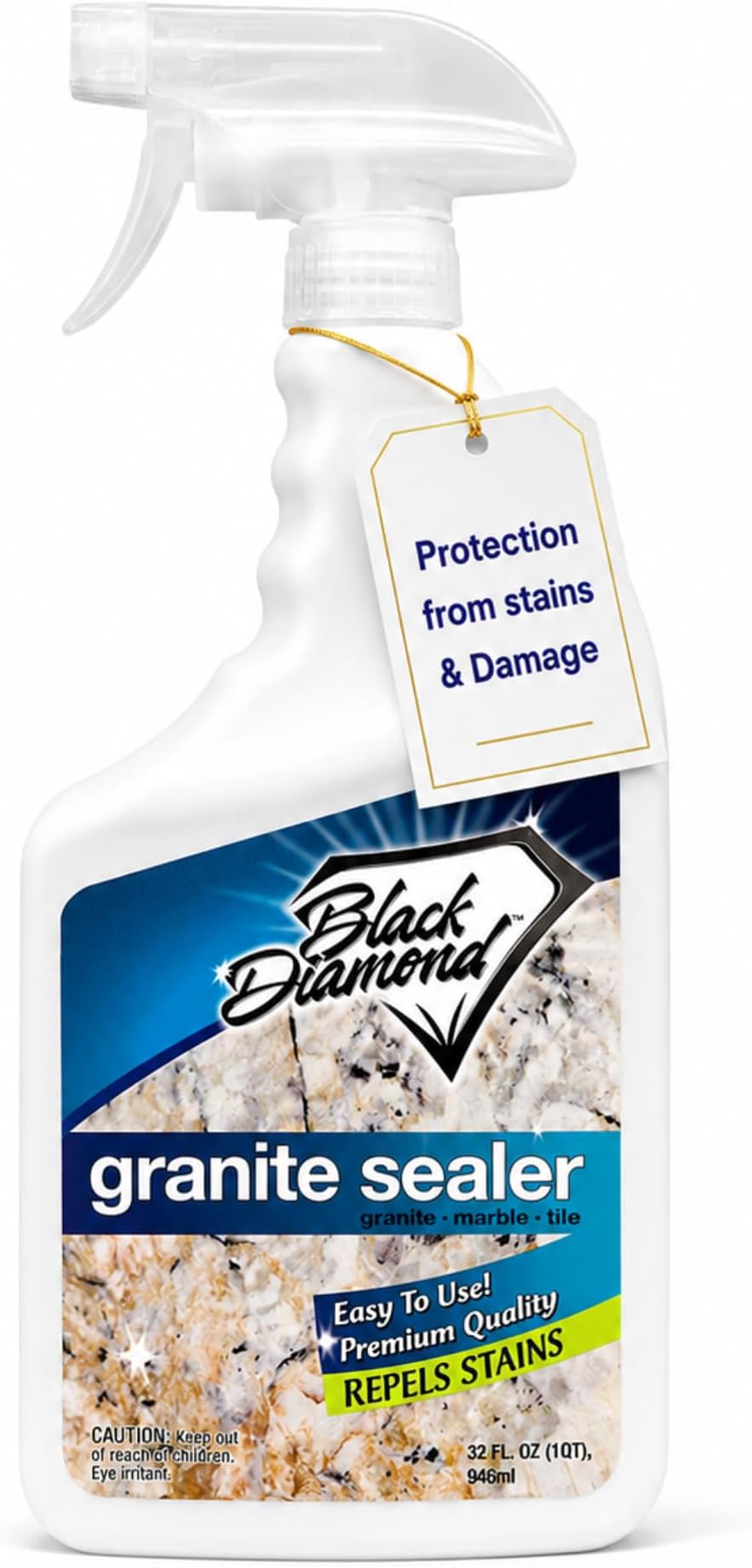 Black Diamond Stoneworks Granite Sealer: Seals and Protects. Marble Sealer Protector. Granite, Marble, and Travertine Countertop Sealer for All Stone Countertops. Enhance Your Stone’s Natural Beauty.…
