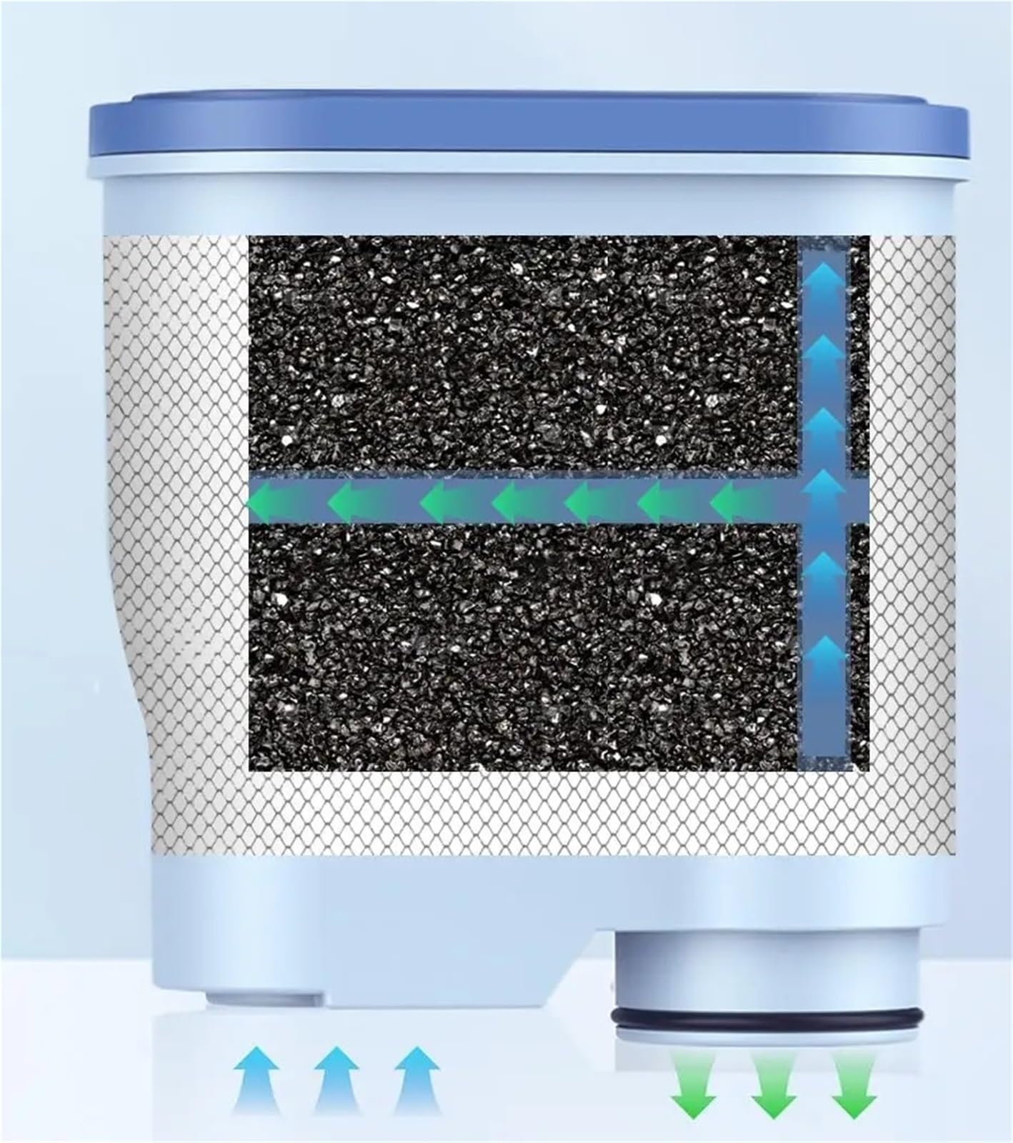 Filtro Dell'acqua Di Ricambio, Compatibile Con Philips, Accessorio For Macchina Da Caffè Automatica Saeco AquaClean CA6903(4pcs)