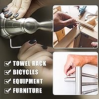 Vista 7 de Piutouyar Llave hexagonal de 0.079 pulgadas, llave Allen, 20 llaves en forma de L, repuesto de cabeza hexagonal hexagonal, llave hexagonal pequeña