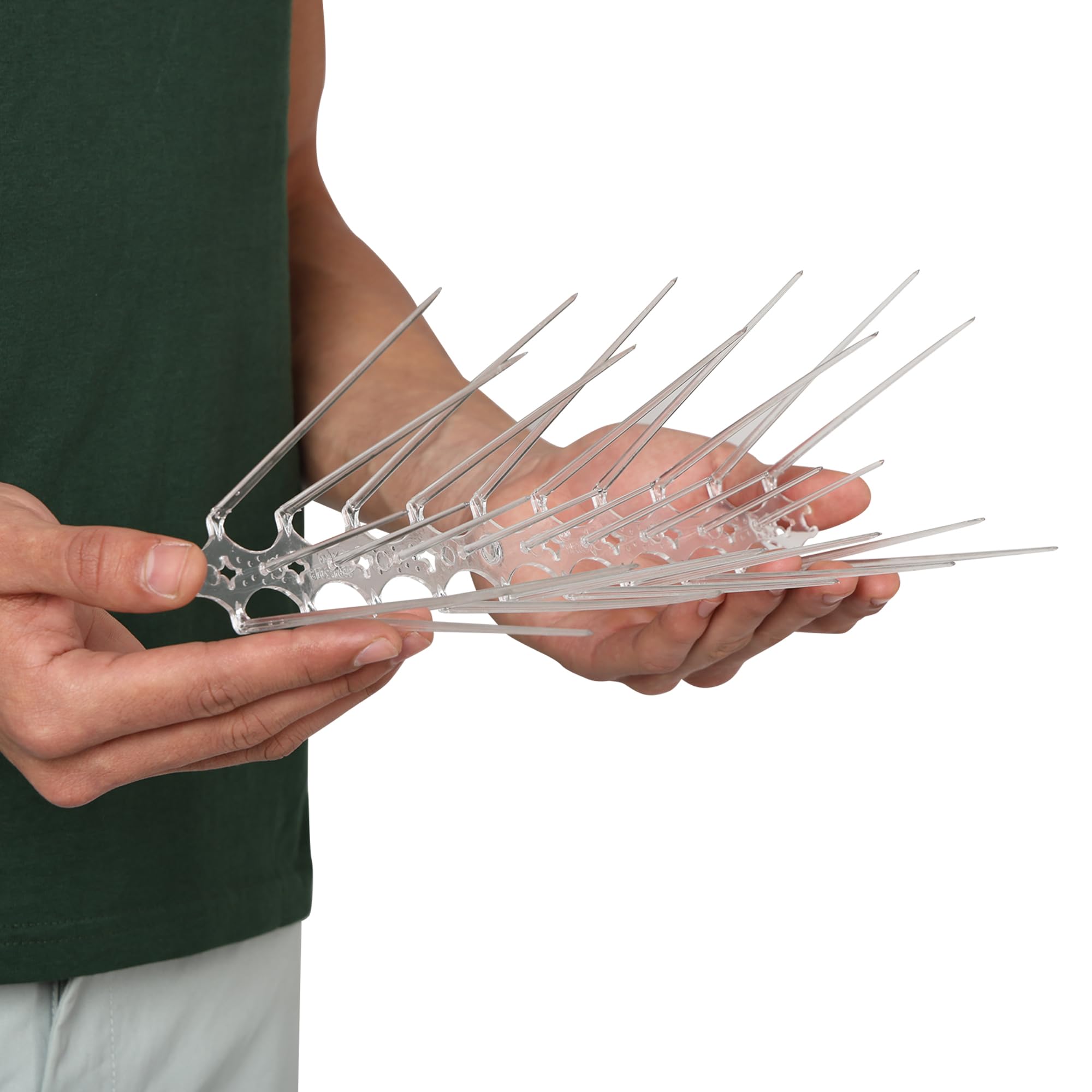 Sponsored Ad - Khushee Enterprises Bird Spikes for AC Outdoor Units Set of 10pcs, White