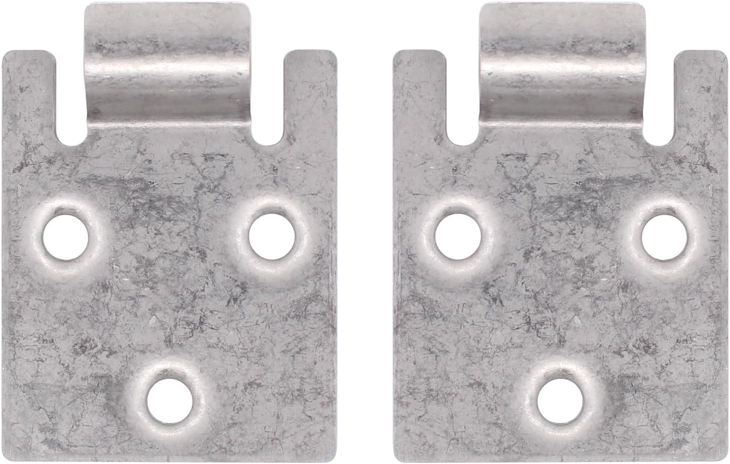 ApplianPar 2Pcs Seat Bottom Hinge Plate Set for Medalist 1994 EZGO 1995-Up TXT Medalist Golf Cart