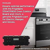 Vista 4 de Frigidaire 5304511908 Placa de control y reloj de horno para estufas y cocinas eléctricas, negro