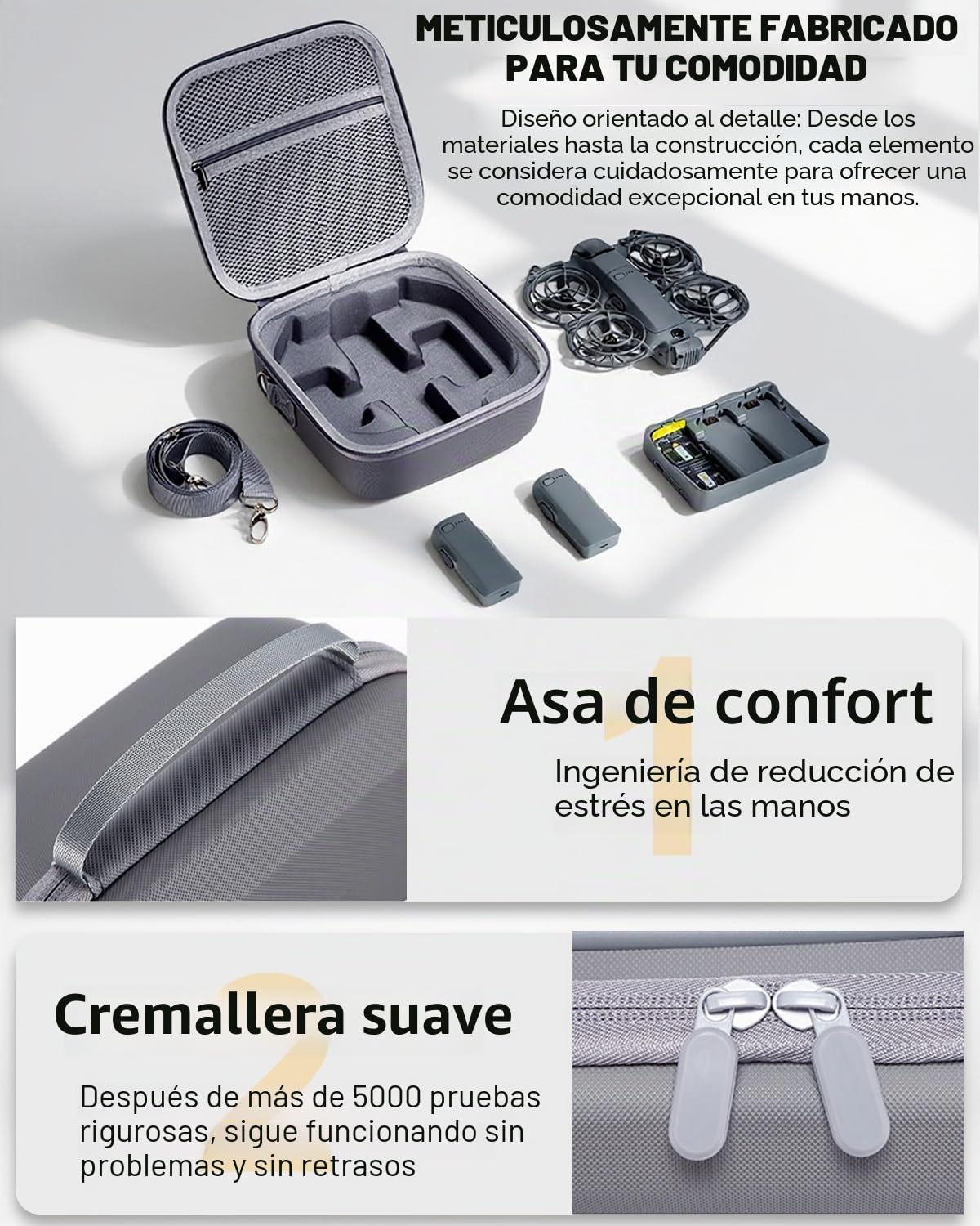 Funda rígida para DJI Neo 2 Fly More Combo Case, Neo 2 No-rc, Maleta