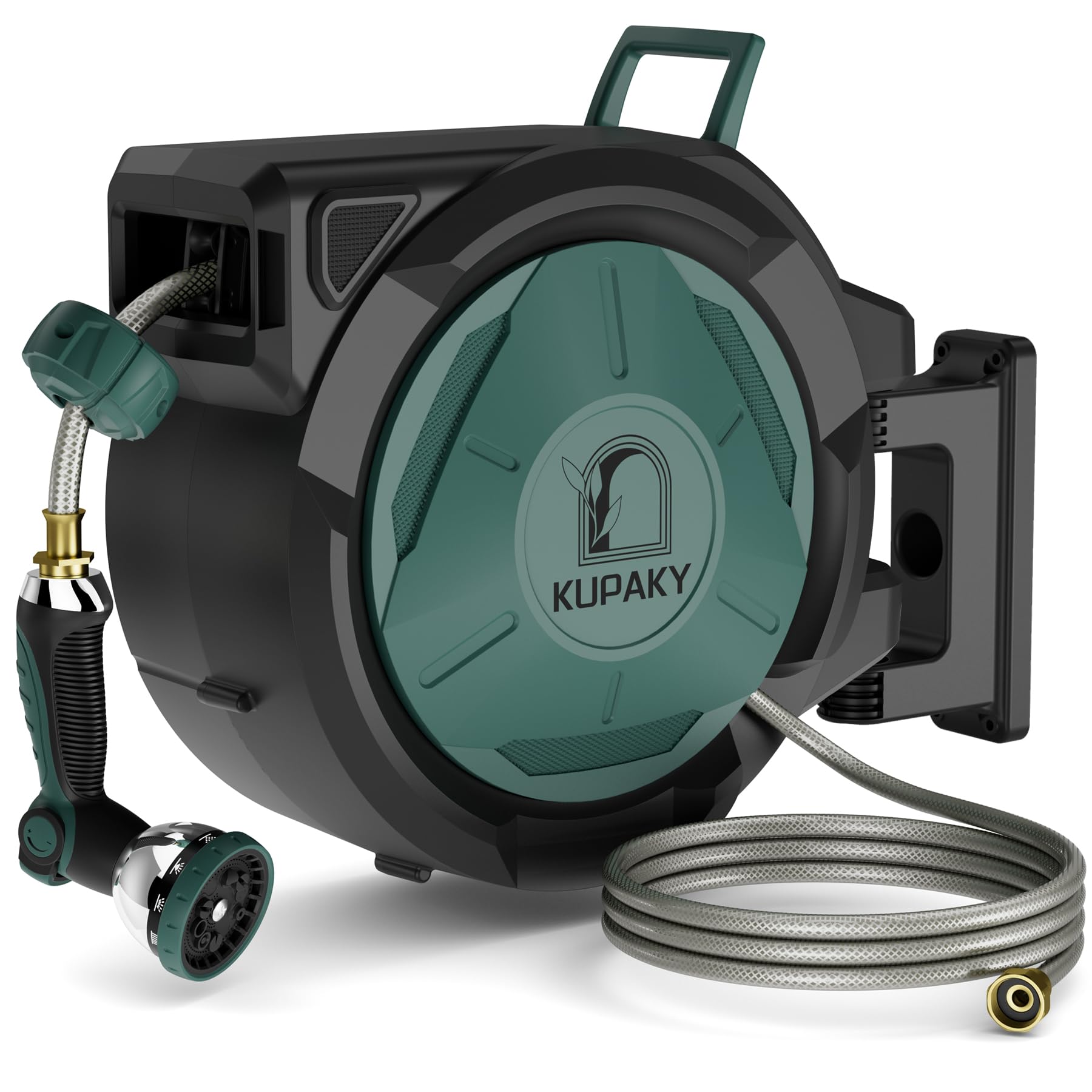 Amazon.com : KUPAKY Retractable Garden Hose Reel, 5/8 in x 100 ft