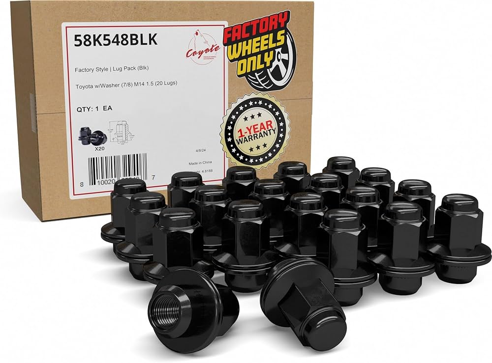 アクセサリー u ud Wheel Accessories Parts 20 Pcs M14x1.5 14x1.5 Thread OEM