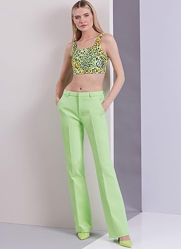 Miniatura 7 de Vogue Misses - Chaqueta holgada sin forro, parte superior de punto y pantalones de piernas anchas, código de diseño V1960, tallas 8-10-12-14-16,