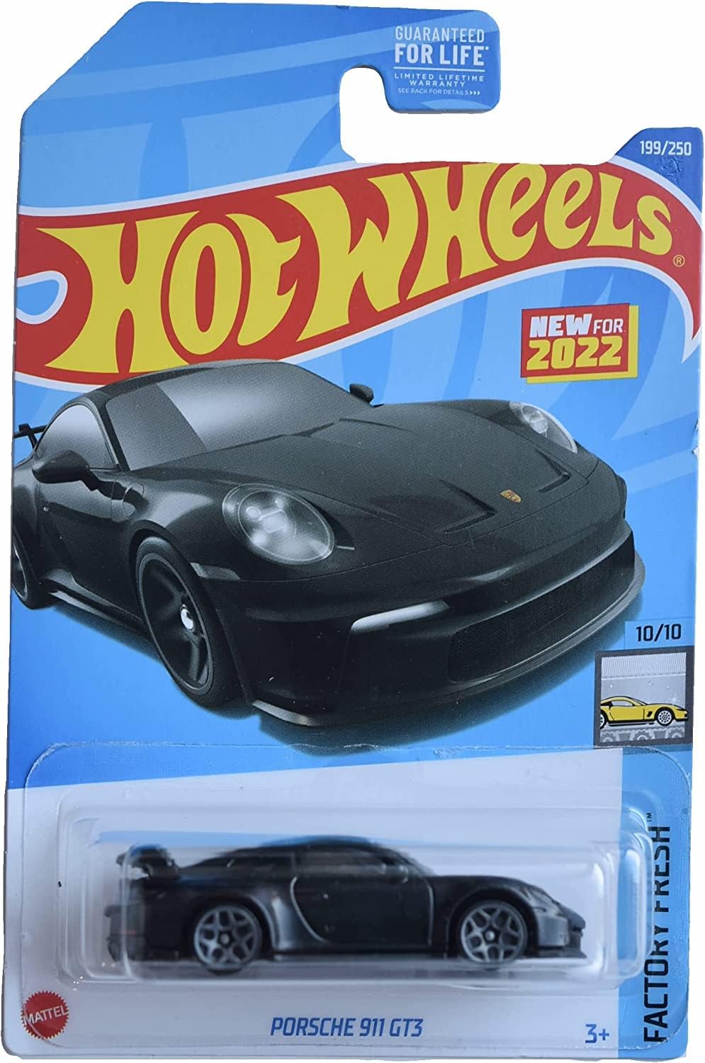 Hot Wheels Porsche 911 GT3, Factory Fresh 10/10 Amazon.ca Toys & Games