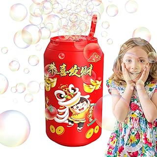 fazer bolhas | bolhas ano novo lunar para festas,fazer bolhas com luzes coloridas, brinquedos bolhas vermelhas para decoração lunar festa casamento Kroren