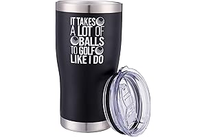 Golf Mug Tumbler - The Perfect Golfer Gift for Men | Ideal Present for Him