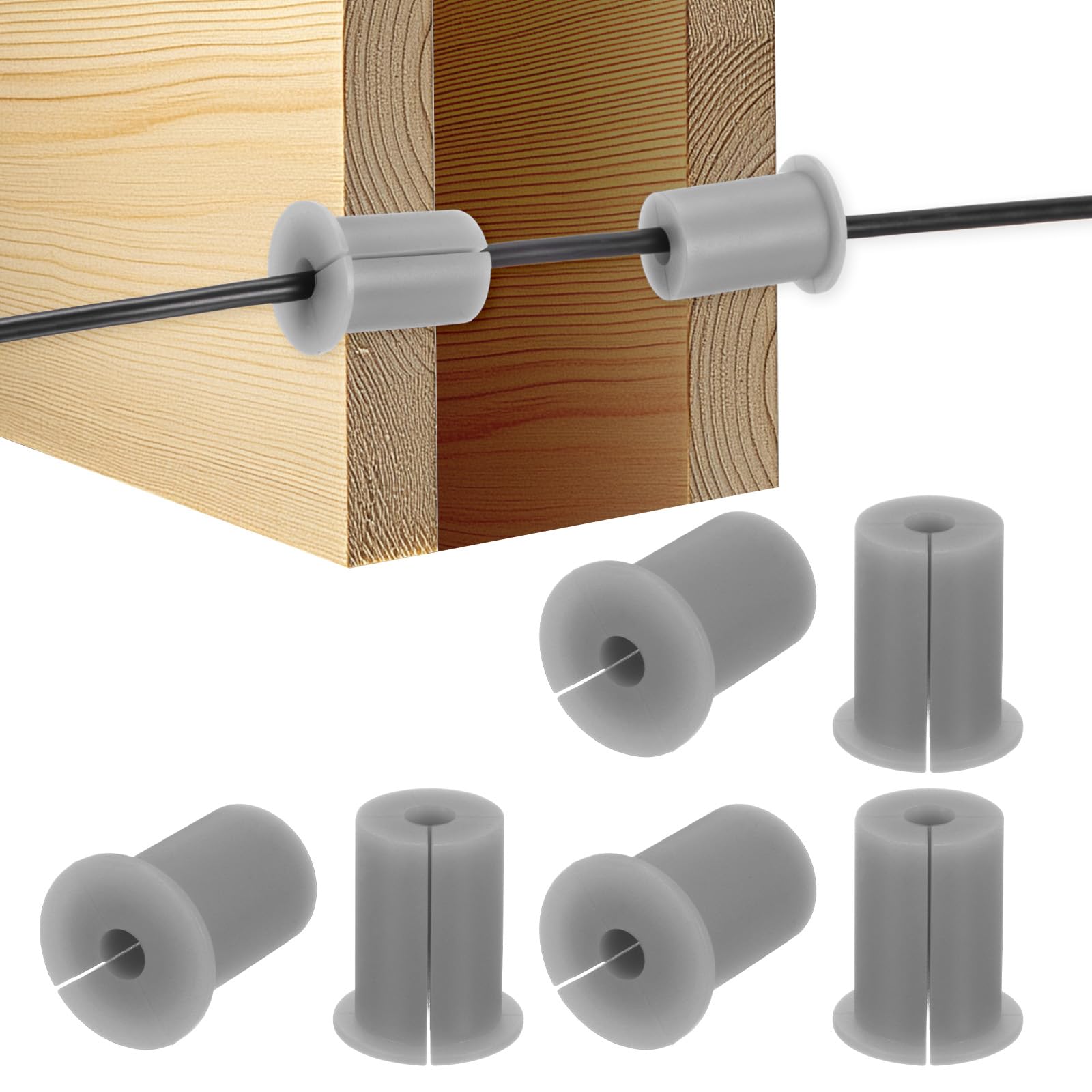 M METERXITY 6-Pack Cable Routing Kit