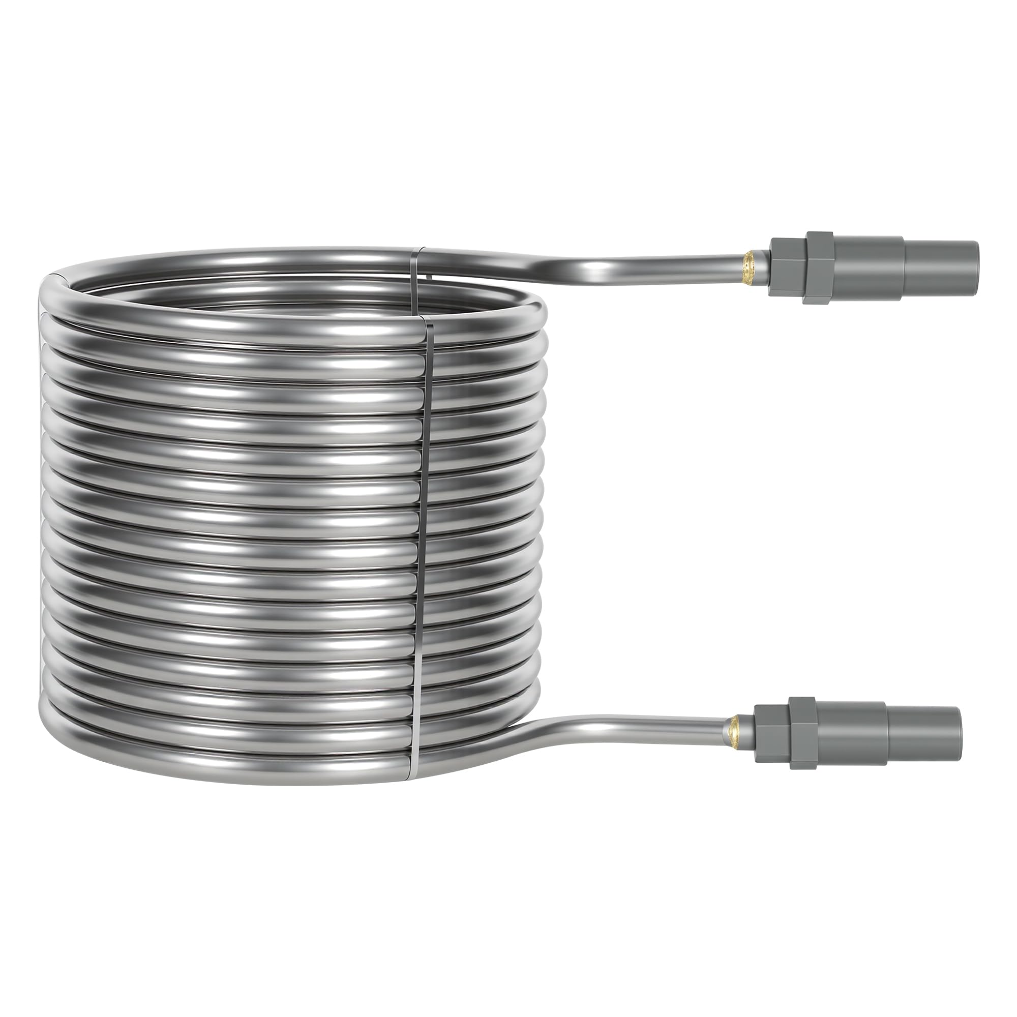 Spirala grzewcza ze stali nierdzewnej, 15 m, 17 mm, rura ciągła