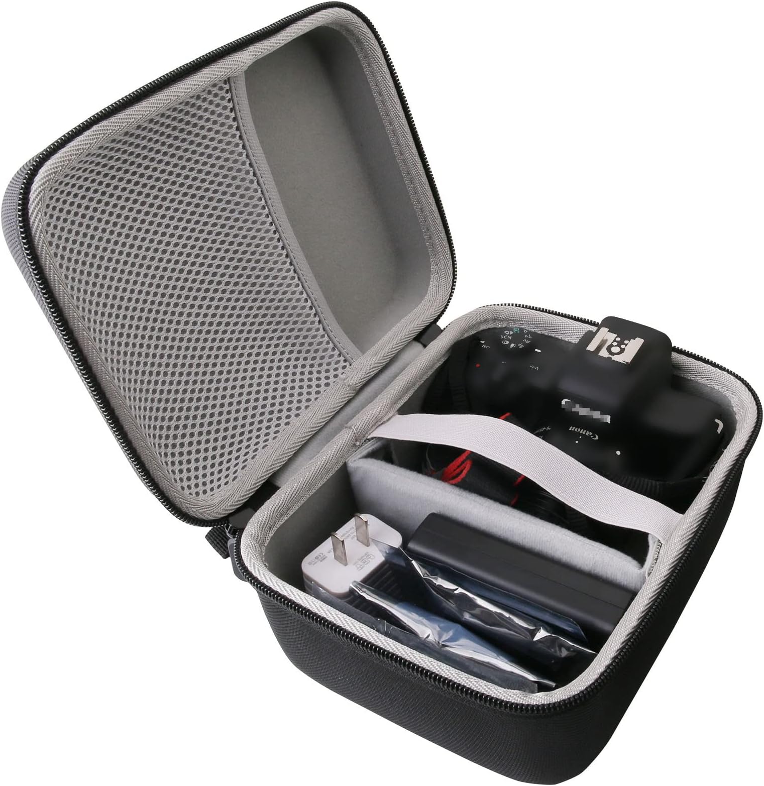 WERJIA Hard Carrying Case Compatible with Canon EOS M50/EOS M50 Mark II Mirrorless Vlogging Camera Kit