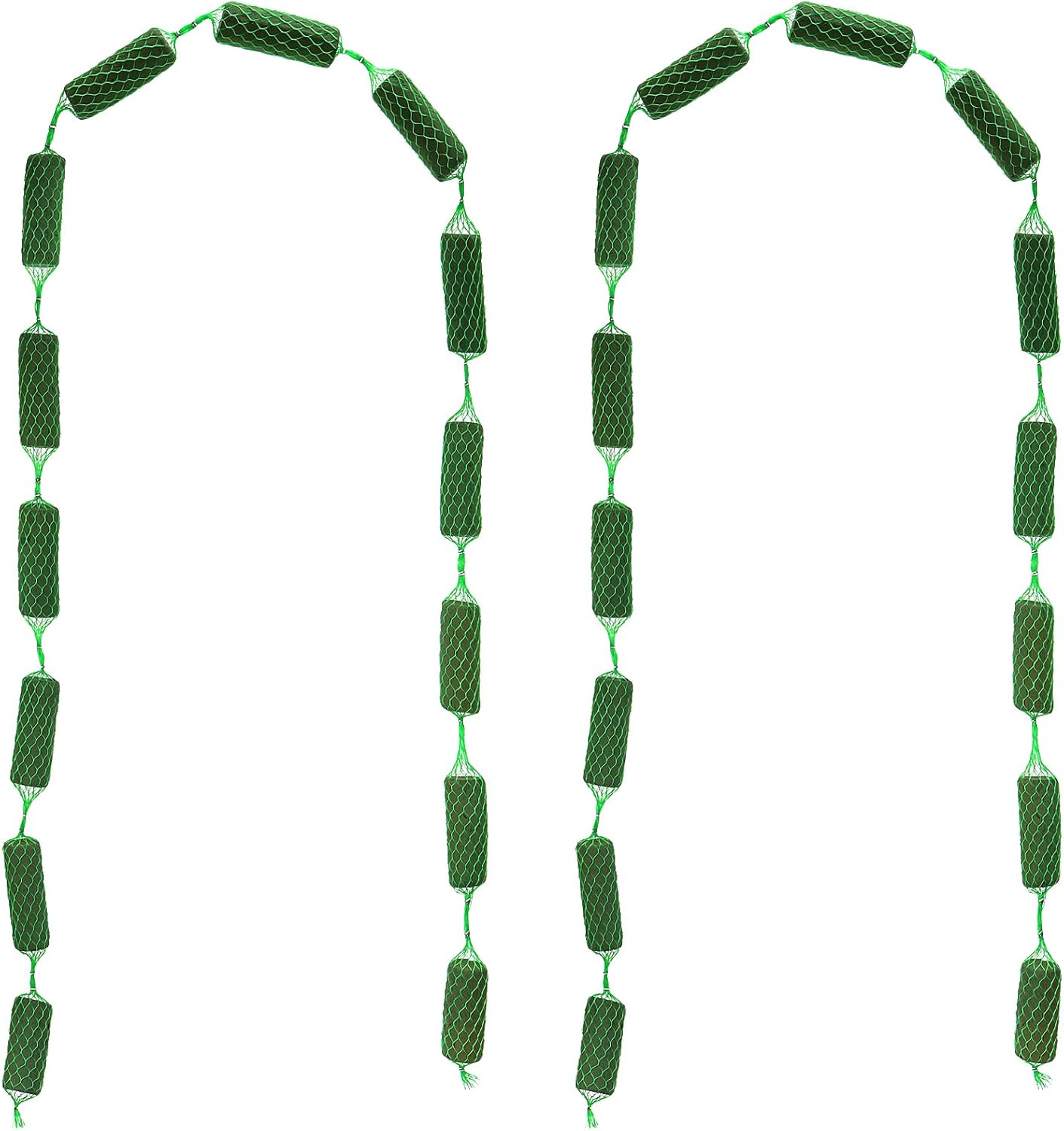 HAKZEON 2 Bunch Floral Foam Garland, Floral Foam Netted