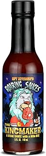 Roaring Sauces Kingmaker Steak Sauce – Delicious Sweet Heat Pepper Sauce with a Mild Kick – Perfect Steak Marinade & Flavor Booster – Enhances Any Meal – Gluten-Free, Nut-Free – 5 oz