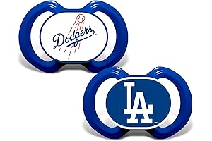 MasterPieces Dodgers Baby Pacifier 2-Pack