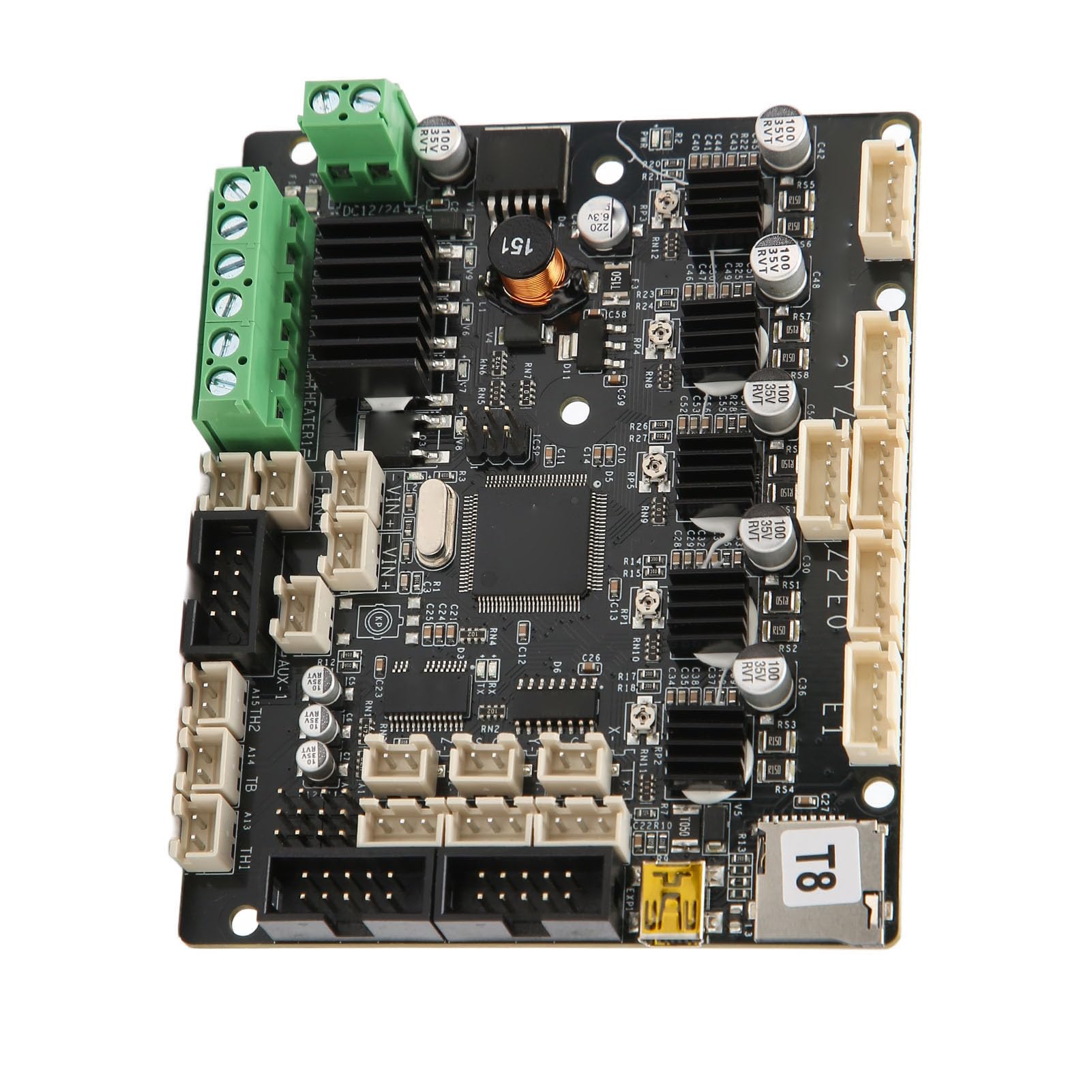 Ender 5 Plus Drucker CR 10 S5 CR X 20 Pro Hauptkarte Stille Ersatz, Rauschreduzierung nach Schritt - STTTMC2208, für Kaputte Steuerkarten, PCB -Material