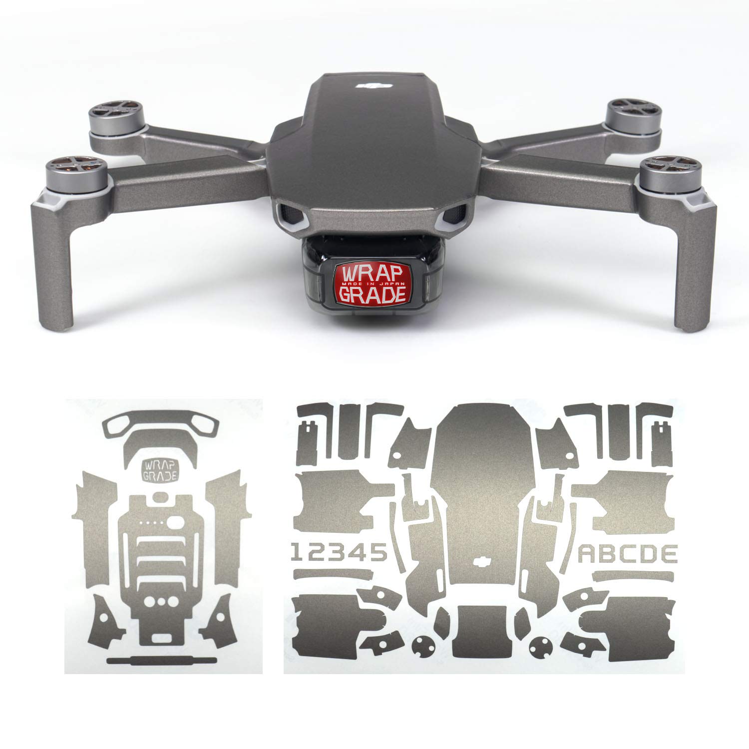 Wrapgrade Skin Compatible con dji Mavic Mini (Army Green) — view 17