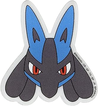 Amazon Co Jp グルマンディーズ ポケットモンスター モバイルステッカー ルカリオ Poke 713e グレー 家電 カメラ