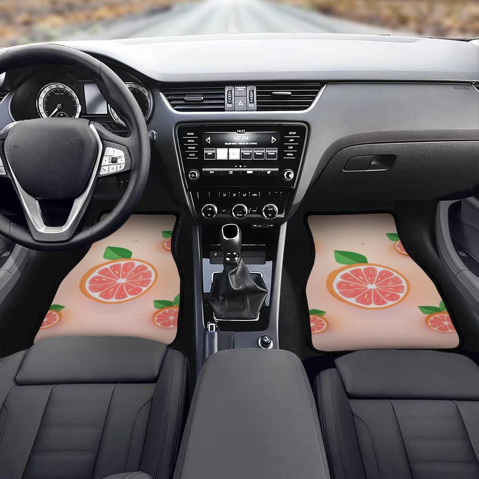 4 tappetini per auto, resistenti, antiscivolo, facili da pulire, adatti per la maggior parte delle auto, per tutte le stagioni, universali, adatti per SUV, berline e camion