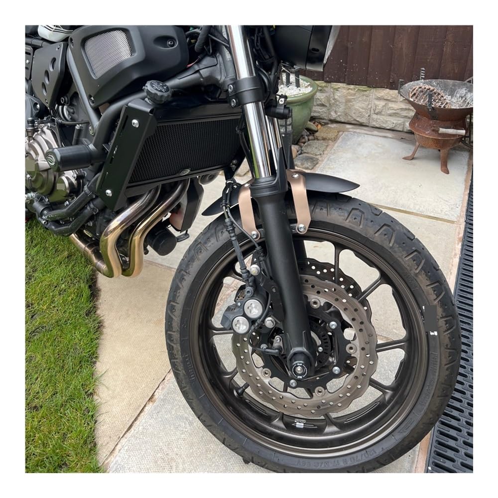 Schutzblech hinten Motorrad Cafe Racer Kotflügel Vorne Chopper Schlamm Klappe Verkleidung Splash Kotflügel Für Tr&iumph Für Bo&nneville Scrambler T100 T120 2001-2016 Auto & Motorrad