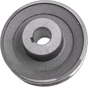 Poulie Moteur Aluminium Type A 100mm - Diamètre Intérieur 19mm Ou 24mm Pour Compresseurs D'Air Et Pompes