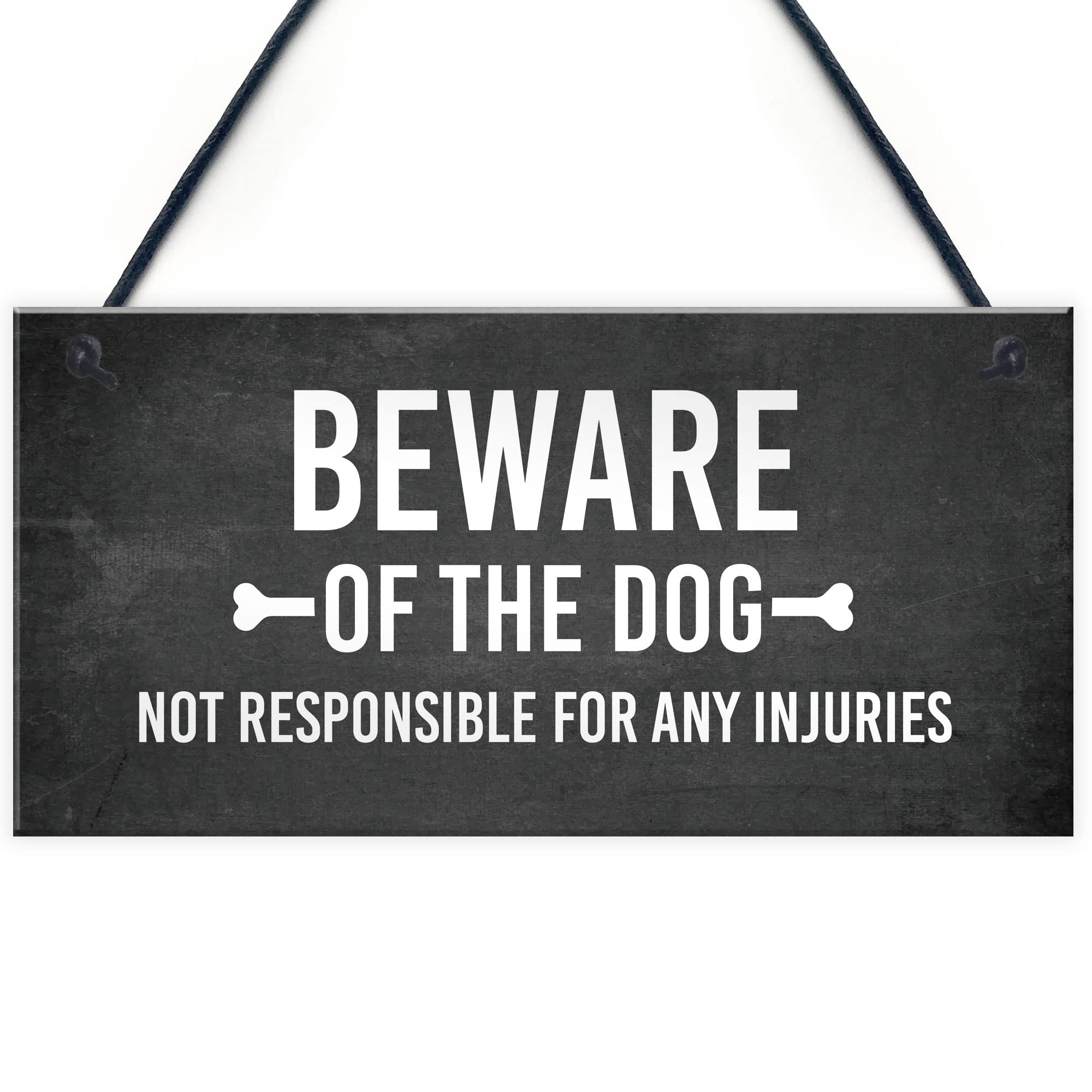 Red Ocean Funny Beware Of The Dog Sign Hanging Plaque Garden Shed Fence Plaque Dog Gift