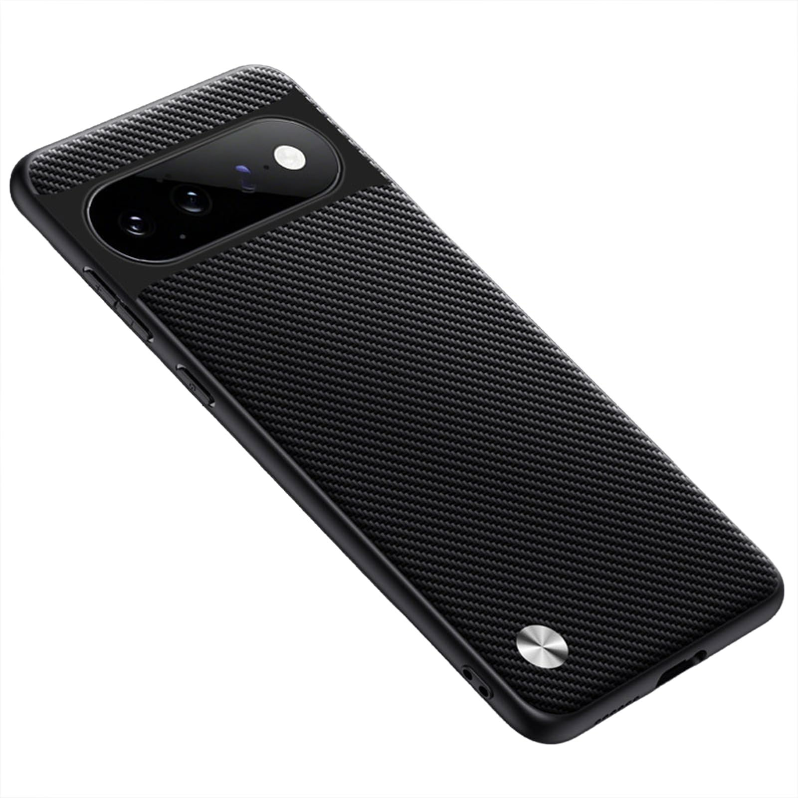Etui do Google Pixel 11 Pro/ 11, ultra cienkie włókno węglowe wzór skóra