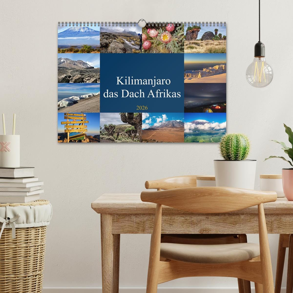 Kilimanjaro - das Dach Afrikas (Wandkalender 2026 DIN A3 quer), CALVENDO Monatskalender: Der höchste Berg Afrikas und einer der berühmtesten freistehenden Berge der Welt (CALVENDO Orte)