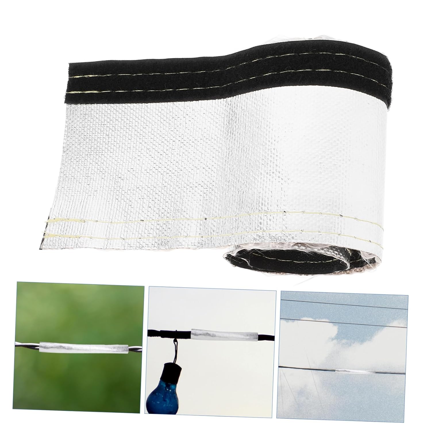 Wire Heat Shield Sleeve Automotive Heat Shield Hose for Wires Automotive