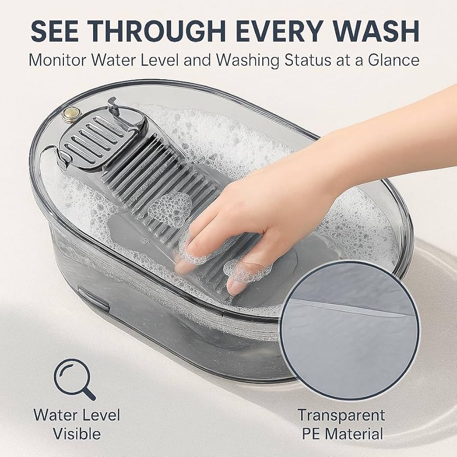 ウォッシュボード 19 Inch Large Washboard For Hand Washing Clothes Basin With