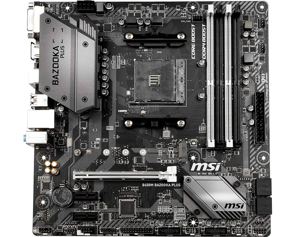 oguramanさま専用MSI B450M + 16GBメモリ付き Specification B450M GAMING PLUS | エムエスアイコンピューター