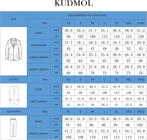 Miniatura 7 de Trajes de 3 piezas para hombre, traje ajustado de un botón, traje sólido, chaqueta, chaleco, pantalón..