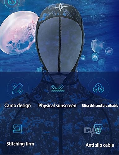 Miniatura 3 de Traje de baño de licra de cuerpo completo para hombres y mujeres, traje de baño de manga larga, protección UV, surf, natación, buceo, esnórquel,