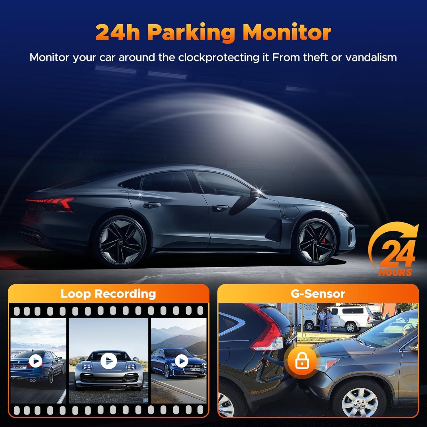 Volam 9.26 Zoll Tragbares Autoradio Carplay Display mit 4K Dashcam Auto Vorne Hinten,1080P Rückfahrkamera, Wireless A-pple CarPlay Android Auto, Mirror Link, GPS, G00gle,Siri, FM,AUX, 64G SD-Karte